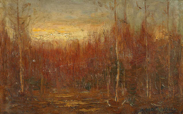 Найден Александр Александрович. Осенний лес